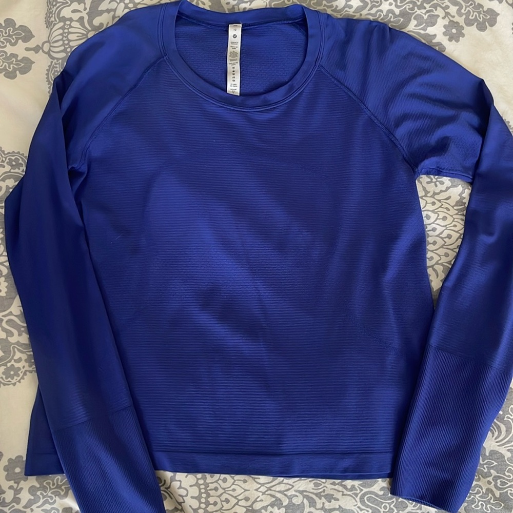 Lululemon Swiftly Tech LS 2.0 Race Length Women's Size 12